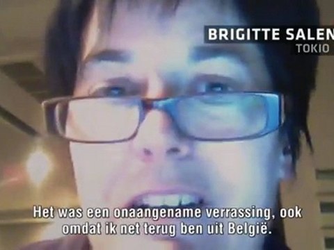 VTM Nieuws - 11 maart 2011. Beving aan den lijve ondervonden