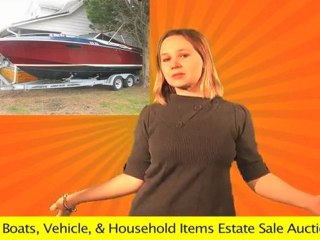 Boat, Vehicle AND Household Items for sale