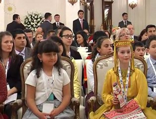 23 Nisan Çocukları Çankaya Köşkü’nde