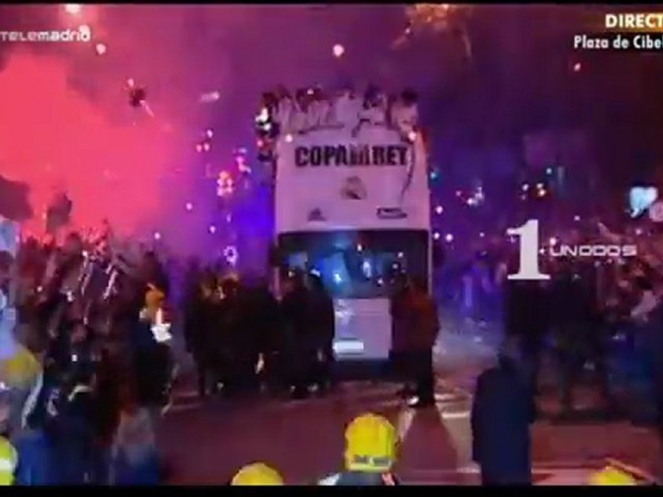 Le bus du Real écrase la Coupe d'Espagne