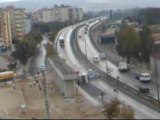 Trafik kazası (orjinal çekim) Bornova  İzmir