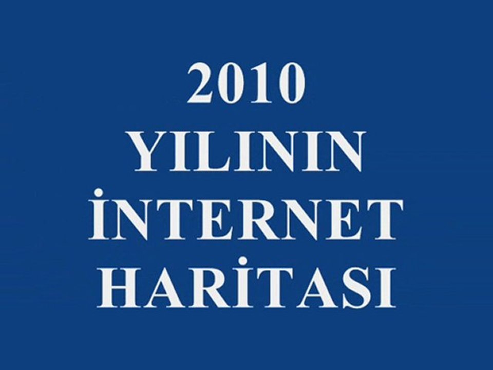 2010 Yılının İnternet Haritası