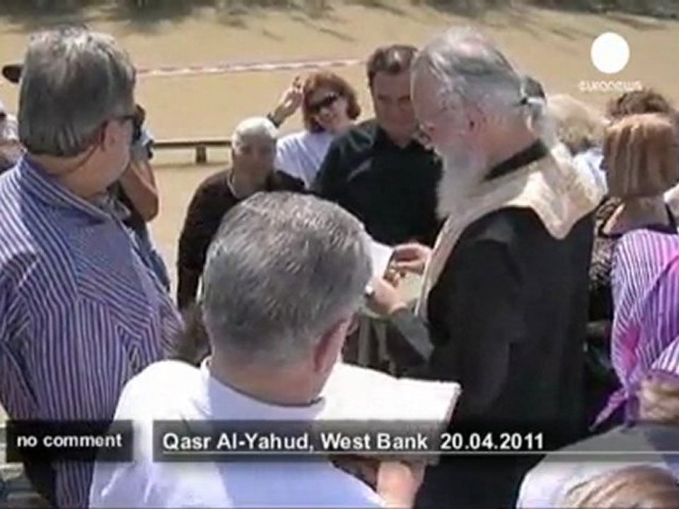baptême dans l'eau du Jourdain - no comment