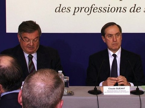 Signature du protocole national pour la sécurité des professions de santé