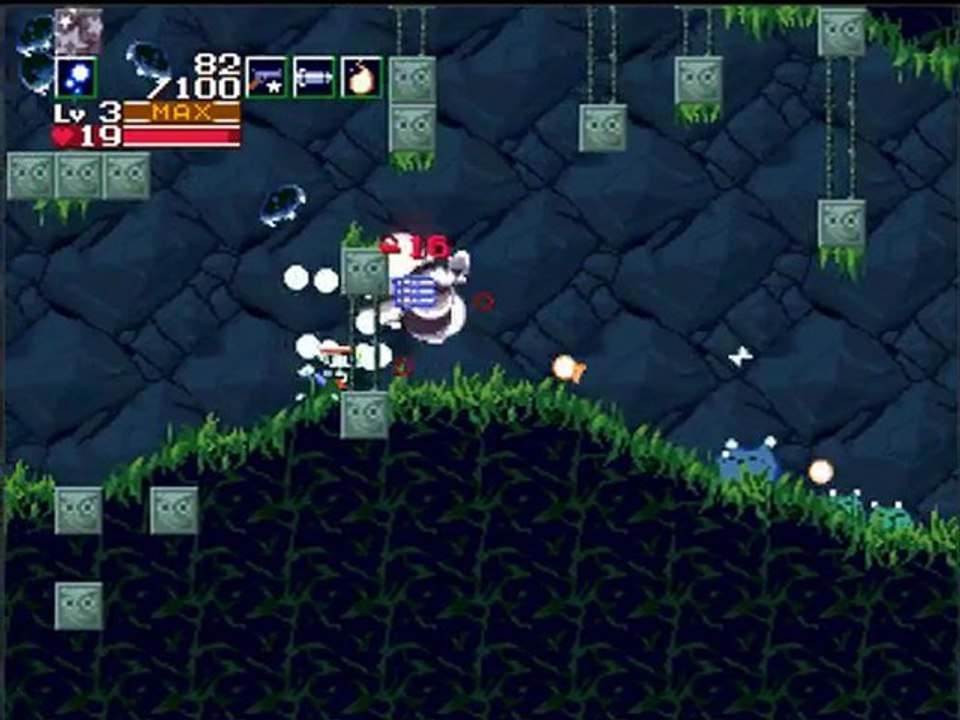 Cave Story walkthrough 4)Les méduses, c'est génial !