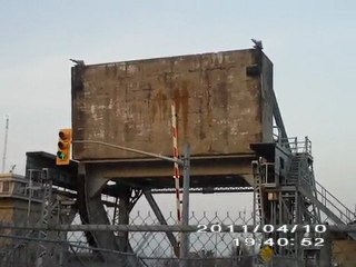 Welland canal counterweight in St.Catharines ONtario