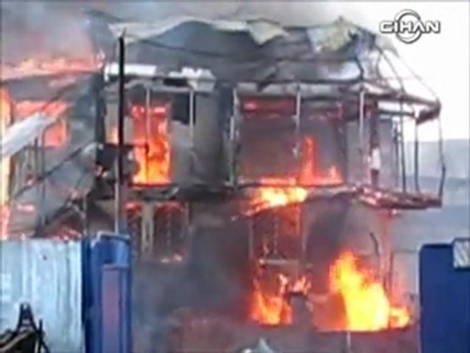 LPG istasyonunda yangin