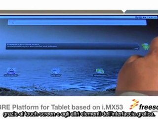 Iniziare con SABRE la piattaforma per Tablet basata su i.MX53 [SUBS ITA]