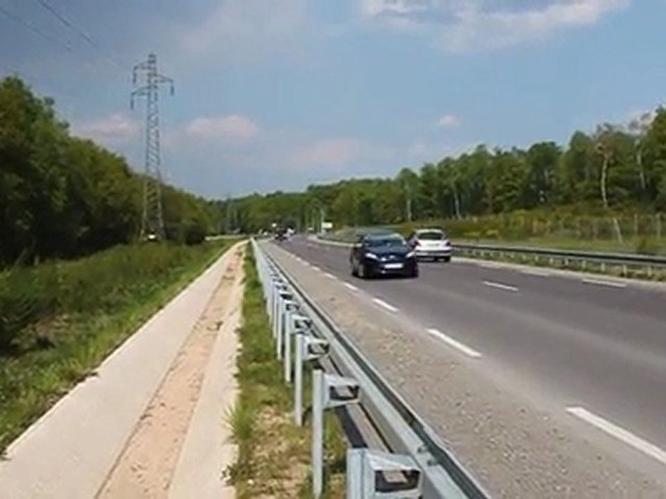 MBK Booster rocket équipé du kit MXS Racing 135km/h en caméra embarquée