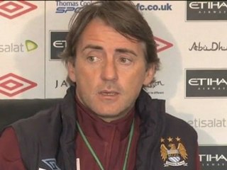 Man City, Mancini: "Tevez in finale di FA Cup"