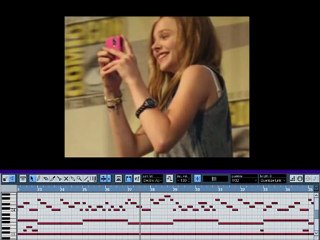 Making music for slideshow 1