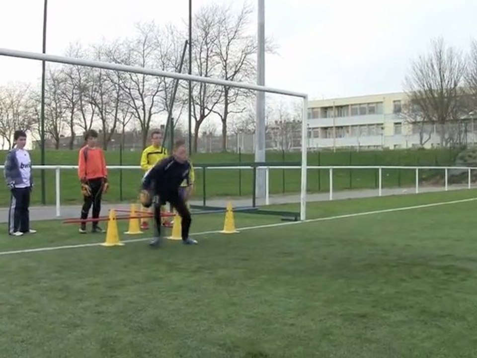 Séance d'entrainement de gardien U9-U11-U13 - AS Brestoise