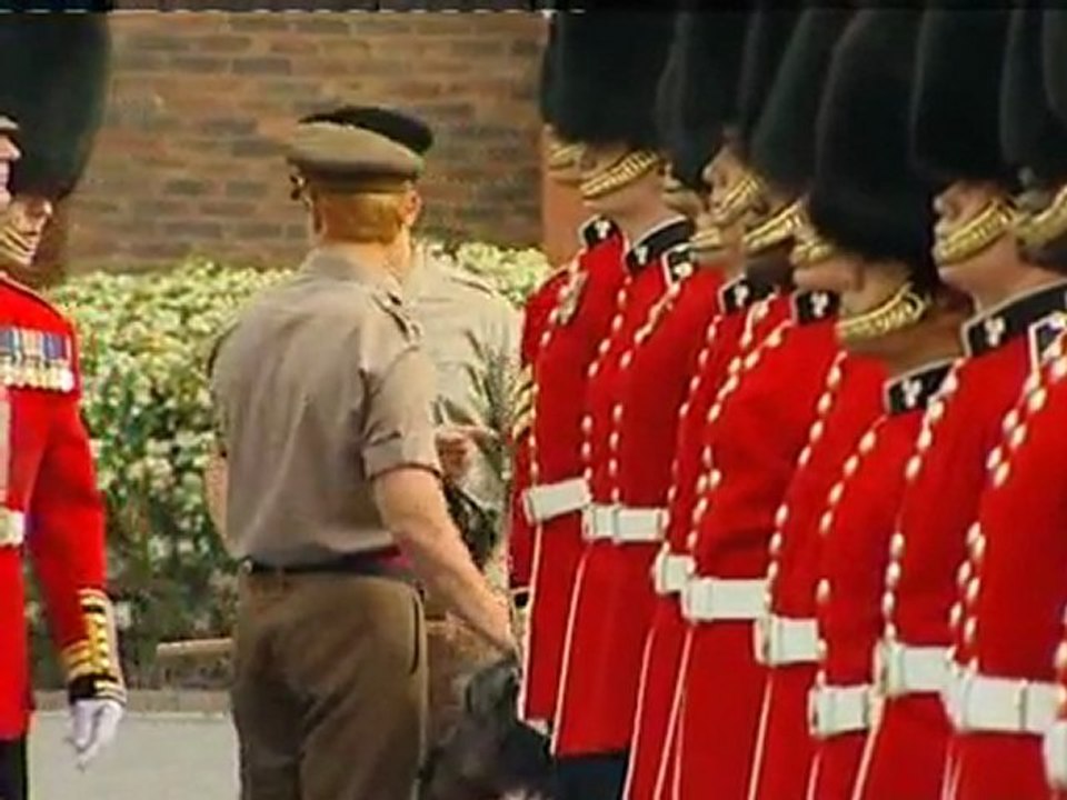 Foot guards prepare for Royal wedding