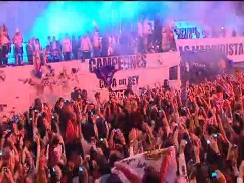 Locura blanca en Cibeles