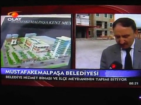 MUSTAFAKEMALPAŞA BELEDİYESİ HİZMET BİNASI OLAY TV