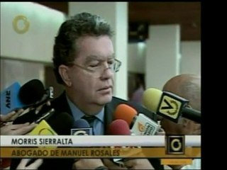 El abogado de Manuel Rosales informó que ya se fijó la fecha
