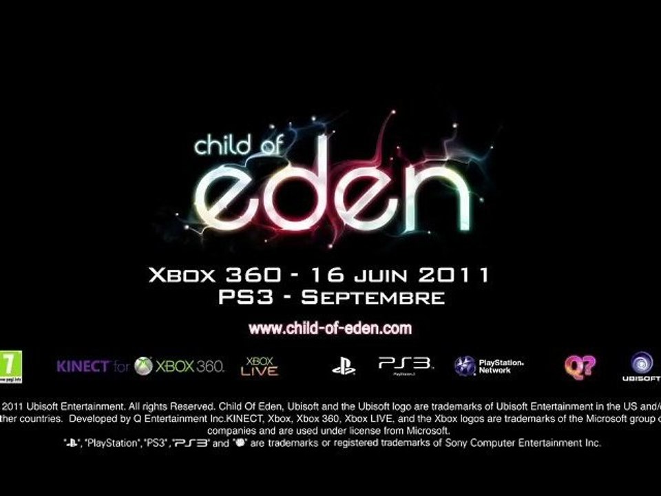 Child of Eden - Nouveau trailer (bande annonce)