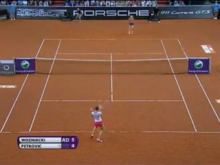 Stoccarda: troppa Wozniacki per la Petkovic