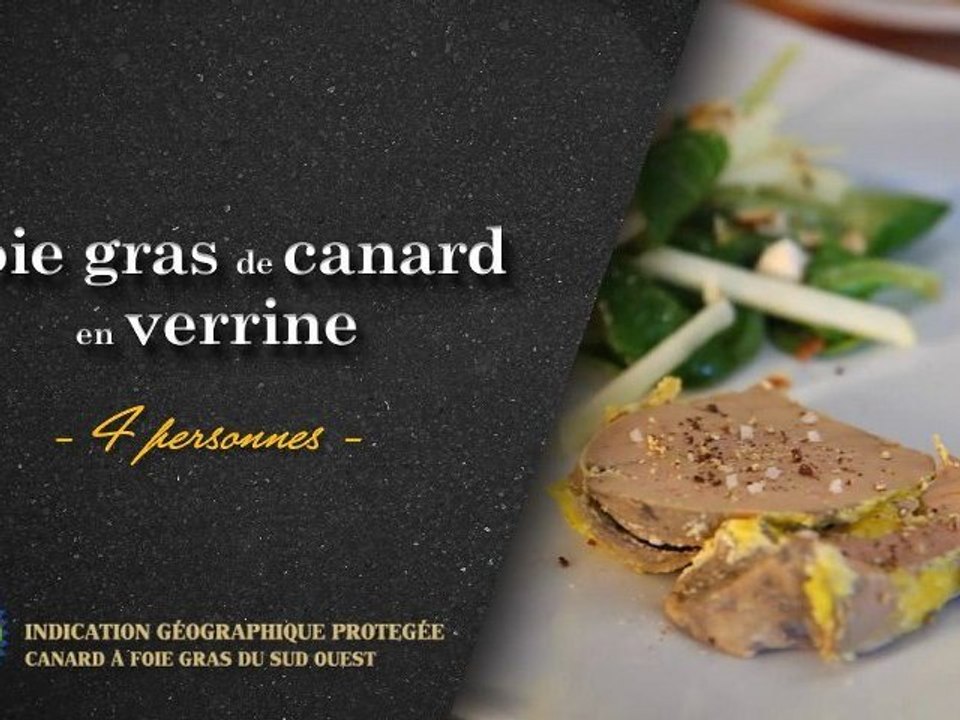 Verrine foie gras de canard | Secret d'éleveurs