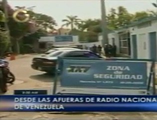 A la sede de RNV entraron sujetos armados en la madrugada, q
