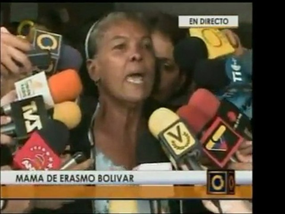 Los familiares de los condenados hablan.La hermana del comis