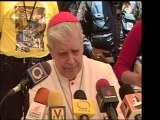El Cardenal Urosa Sabino lamentó la sentencia contra los com