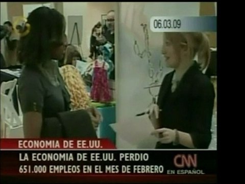 El desempleo subió en Estados Unidos a un nivel histórico. L