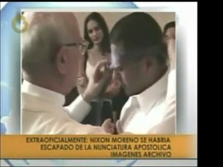 En información extra oficial se supo que Nixon Moreno habría