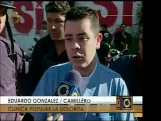 Esta mañana transportistas trancaron vías de Petare por la i