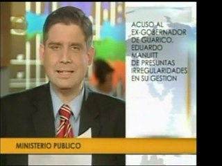El ex gobernador de Guárico, Eduardo Mauitt, fue acusado por