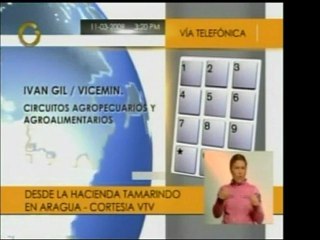 Iván Gil dijo que las personas reunidas frente a la Hacienda