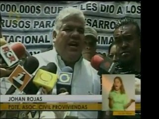 Desde Maracay a la AN protestan construcciones de viviendas