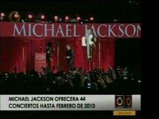 El número de concierto de la última gira de Michael Jackson