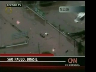 Fuertes inundaciones sorpredieron Sao Paulo en Brasil, causa