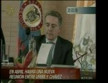 El Presidente Chavez se reunirá con el Presidente Uribe. Los