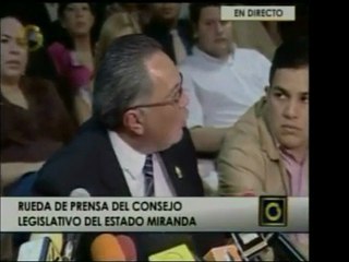 En consejo legislativo regional, Briquet de Miranda anunció