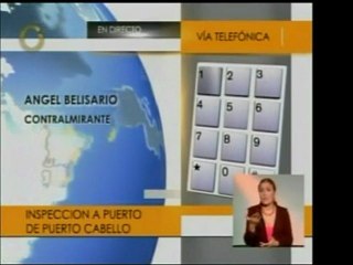 El Min. Diosdado Cabello irá a ocupar el puerto en Prto Cabe