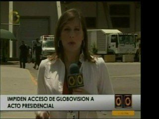 Se le negó el acceso al equipo de Globovision a un evento do
