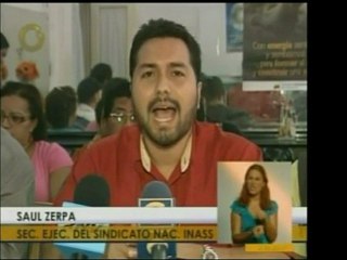 Un sindicato bolivariano denuncia corrupción en el INASS y e