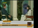 El Presidente Chávez dijo a Al Jazeera que no restaurarásu r