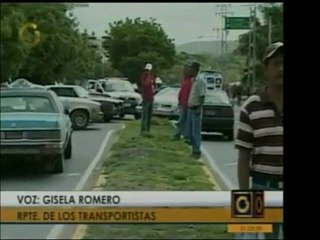 Transportistas del Noroeste de Barquisimeto protestaron por