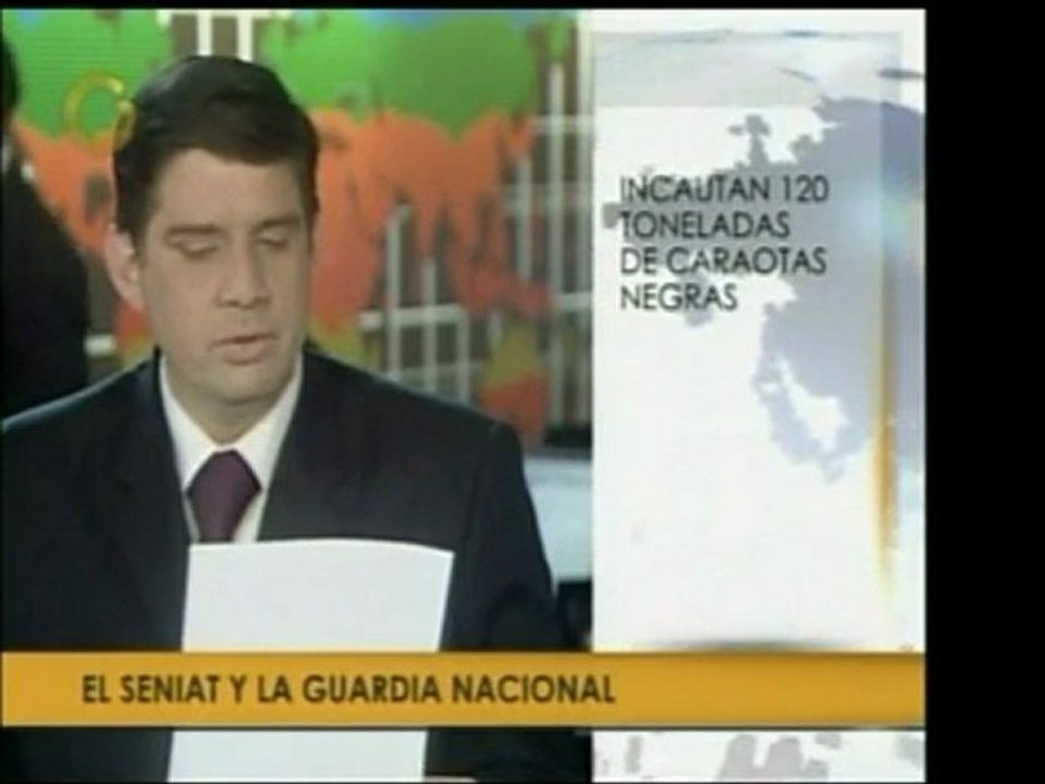 El SENIAT y la GN incautaron 120 toneladas de caraotas negra