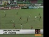 Caracas choca hoy contra el Lanus en laCopa Libertadores. En