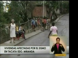 Una de las zonas más afectadas por el sismo de hoy fue Tácat
