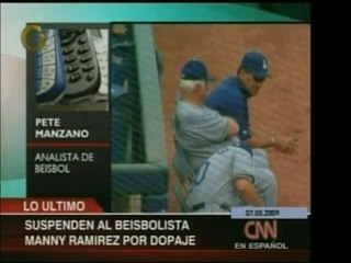 Manny Ramírez fue suspendido en Grandes Ligas al salir posit