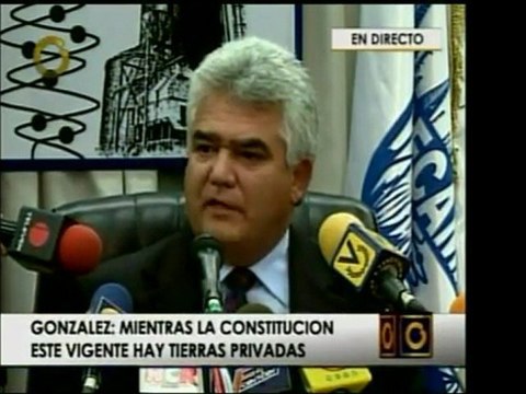 Fedecámaras dijo sí hay propiedad privada, que bajó en 9% la