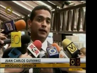 La audiencia al Dr. Edmundo Chirinos fue diferida para el 8