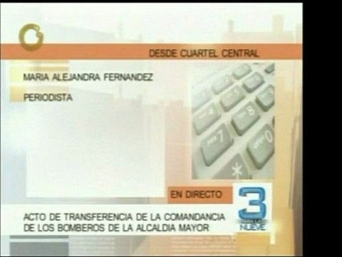 En la transferencia de los Bomberos Metropolitanos al Dtto.