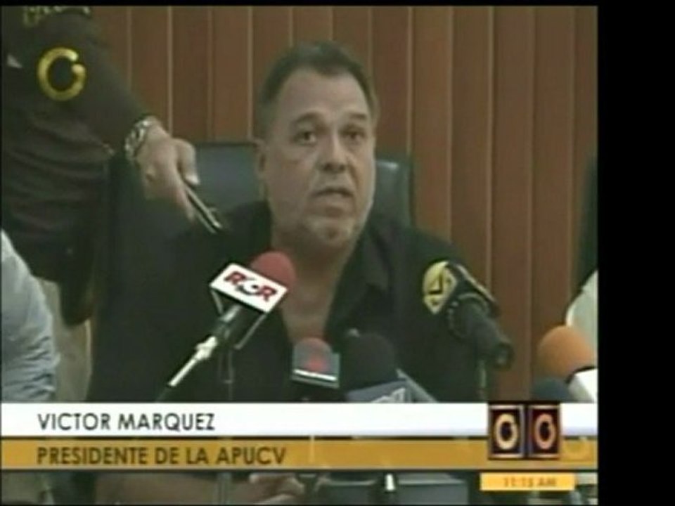 El FCU y la Asociación de Profesores de UCV, llamaron a marc