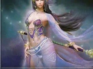 elle écoute pousser les fleurs